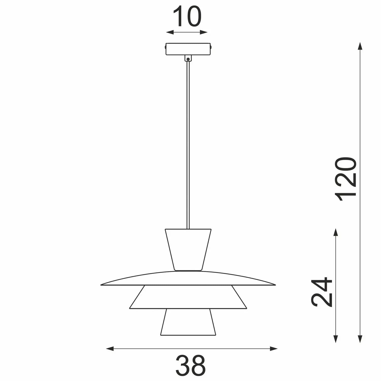 B-Ware Plato Hängeleuchte Pendelleuchte ø38cm Beige Stahl Lampe Leuchte Beleuchtung - 5907565944907