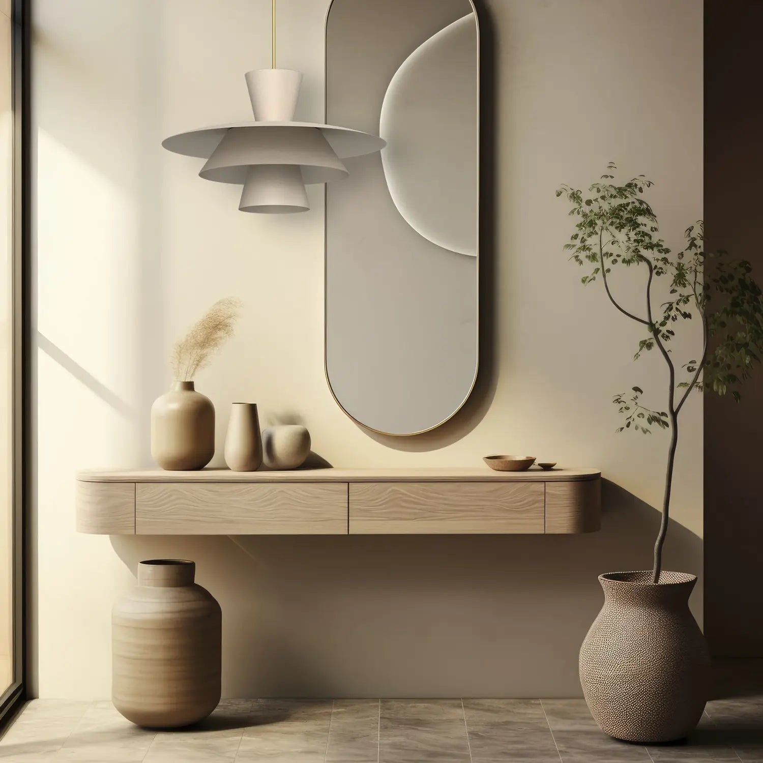 B-Ware Plato Hängeleuchte Pendelleuchte ø38cm Beige Stahl Lampe Leuchte Beleuchtung - 5907565944907