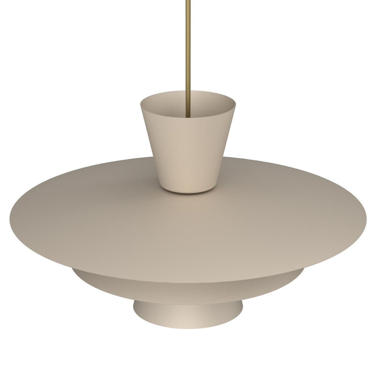 Plato Hängeleuchte Pendelleuchte Ø38cm beige Stahl Lampe Leuchte Beleuchtung17 - 5907565944907