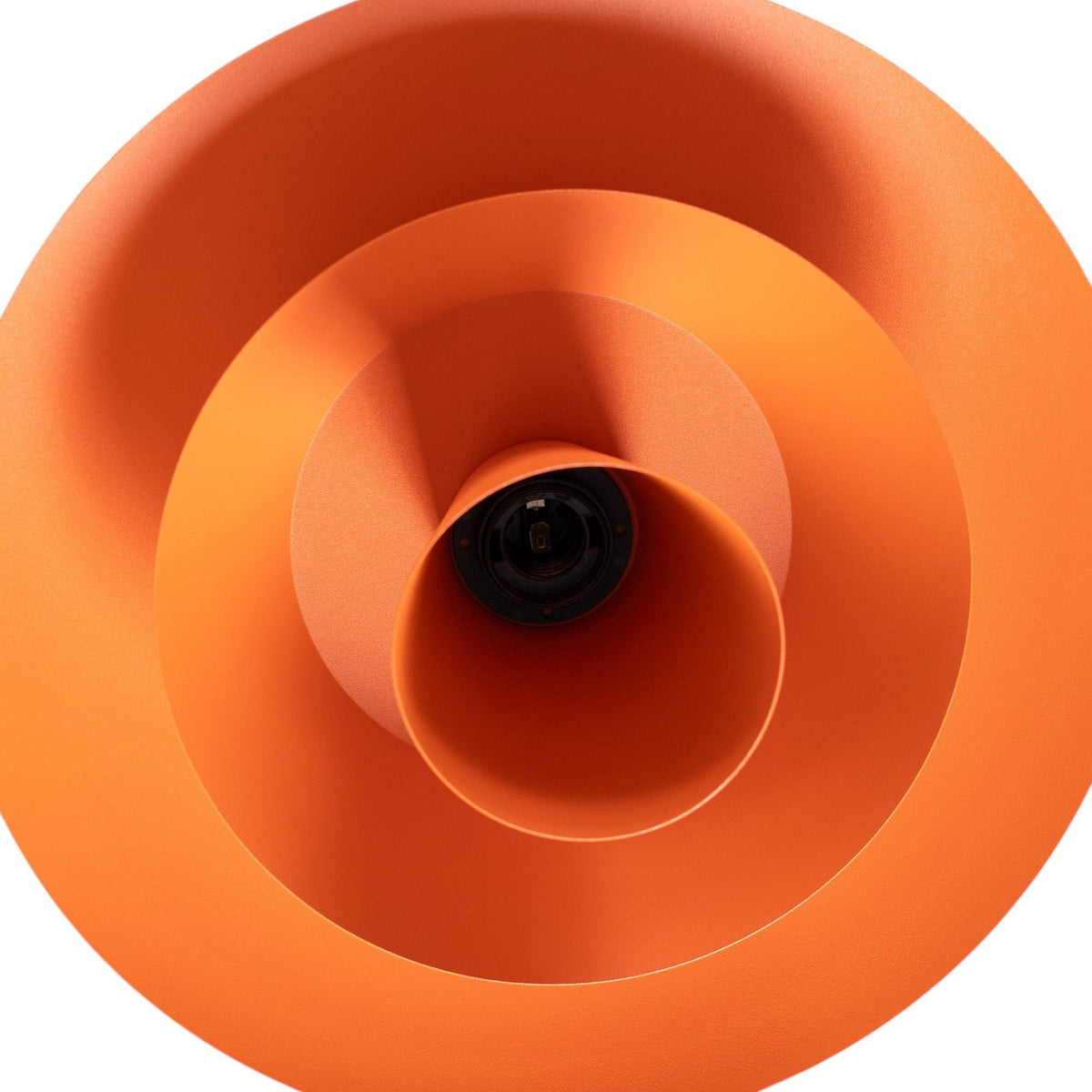 Luminex Hängeleuchte Pendelleuchte Plato orange Stahl Lampe Leuchte E27 Ø 3866 - 5907565945058