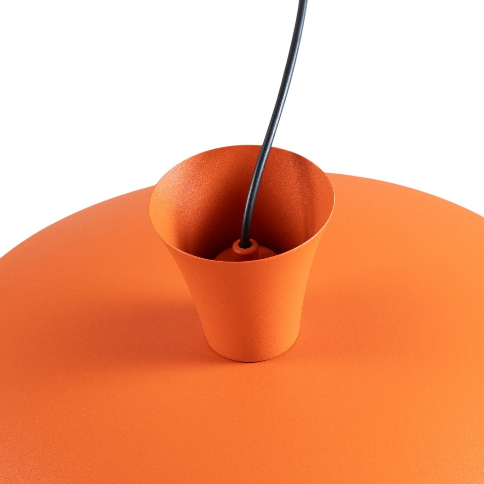 Luminex Hängeleuchte Pendelleuchte Plato orange Stahl Lampe Leuchte E27 Ø 3866 - 5907565945058