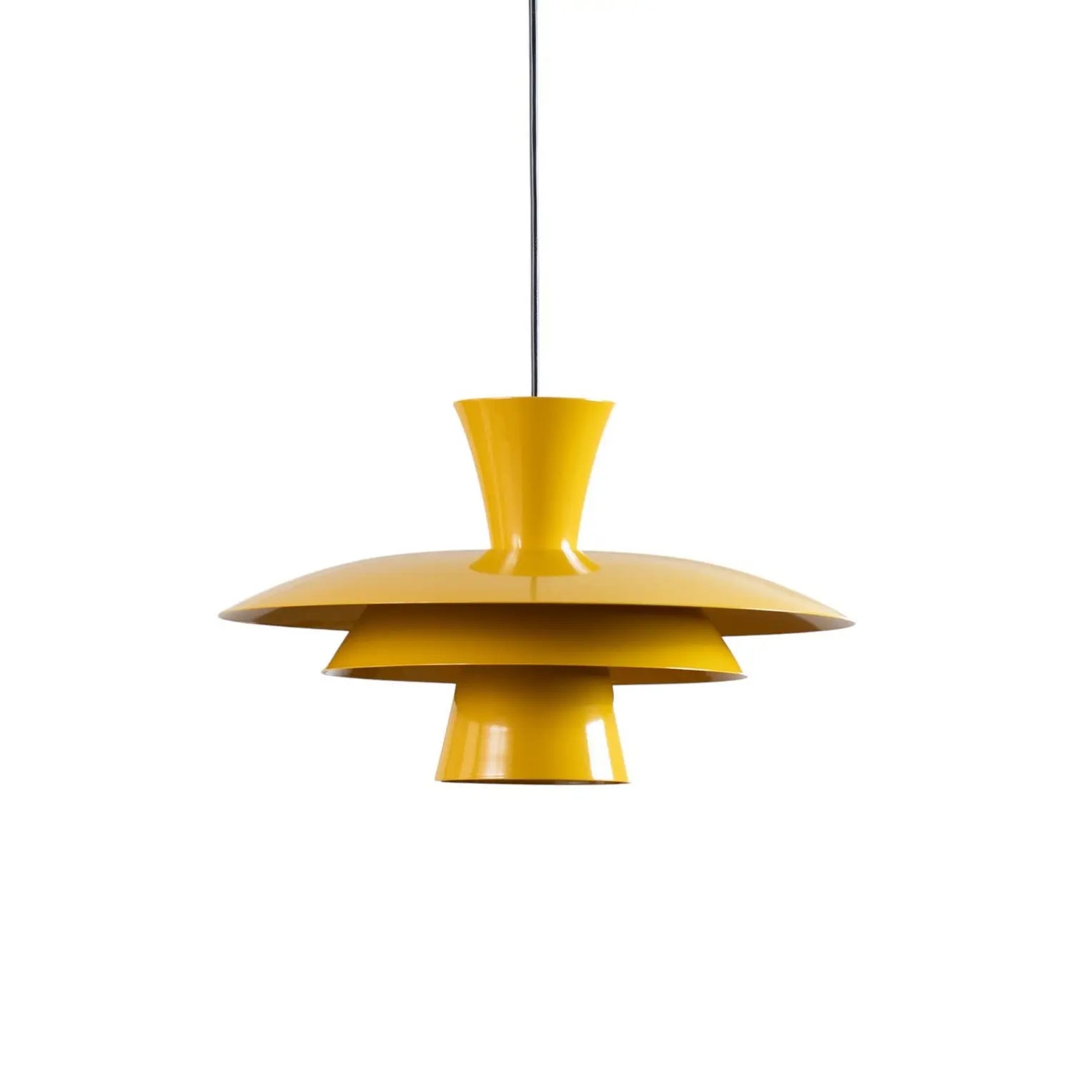 B-Ware Luminex Hängeleuchte Pendelleuchte Plato Senfgelb Metall E27 38 Cm560 - 5907565945065
