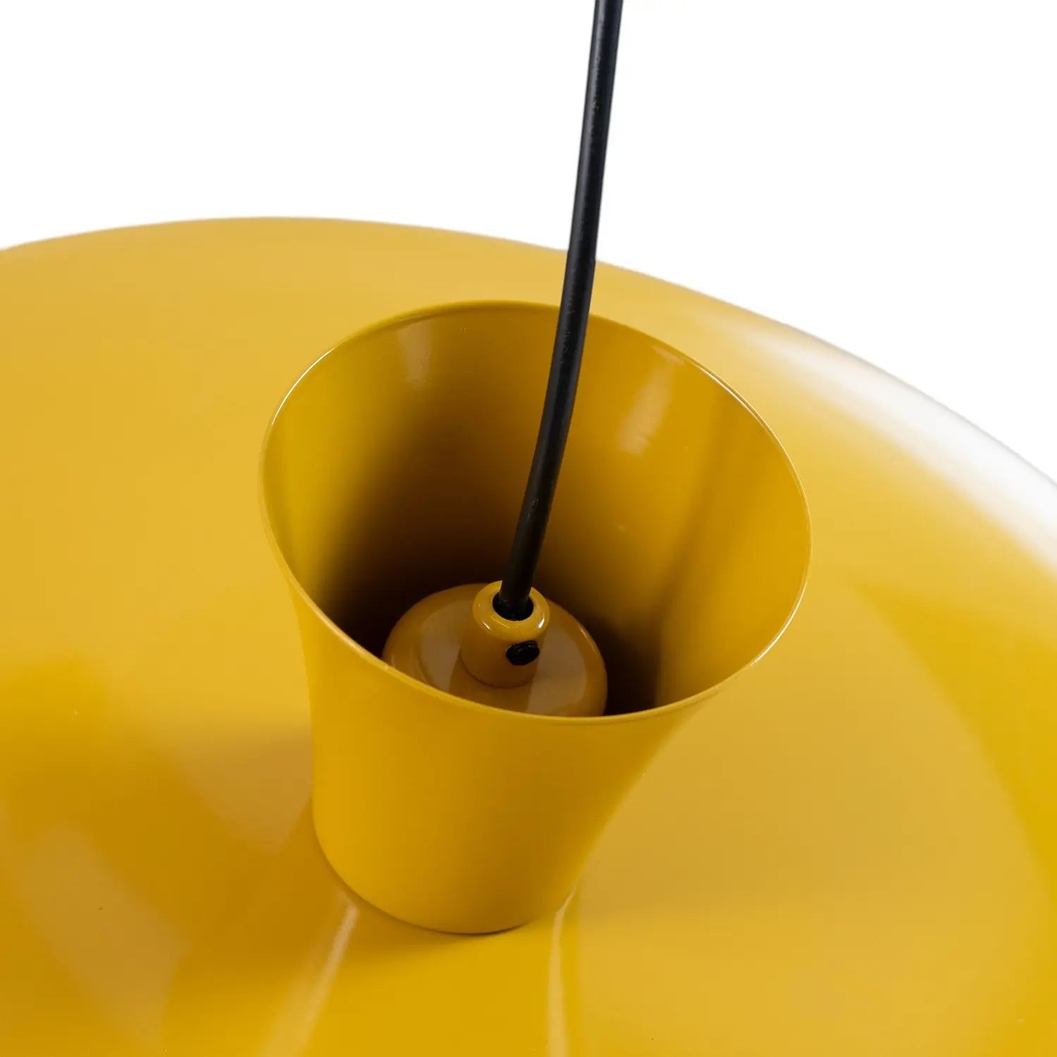 B-Ware Luminex Hängeleuchte Pendelleuchte Plato Senfgelb Metall E27 38 Cm - 5907565945065