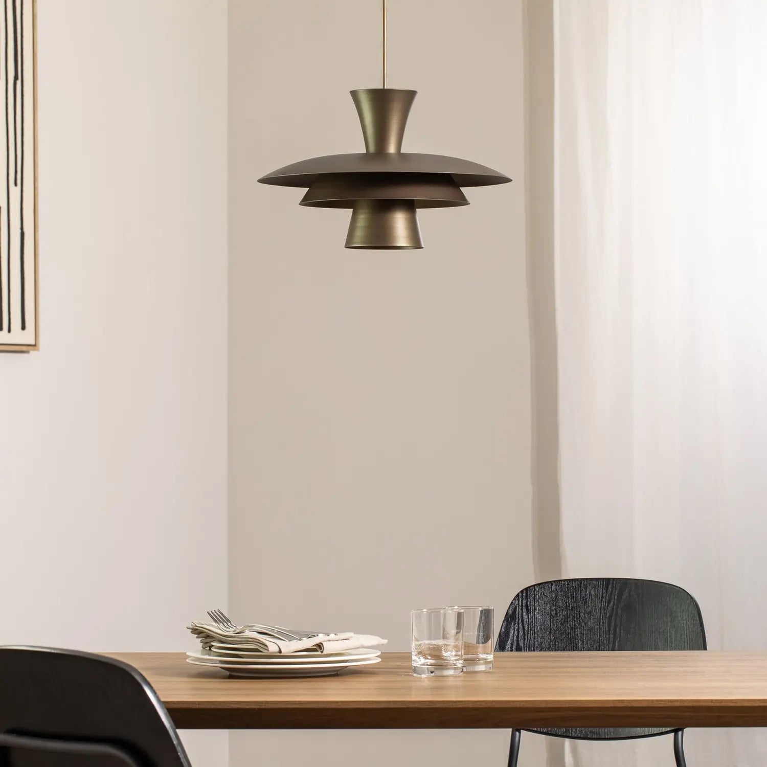 B-Ware Hängeleuchte Plato Pendelleuchte Titan Stahl Lampe E27 Led Wohnzimmer Esszimmer - 5907565944914