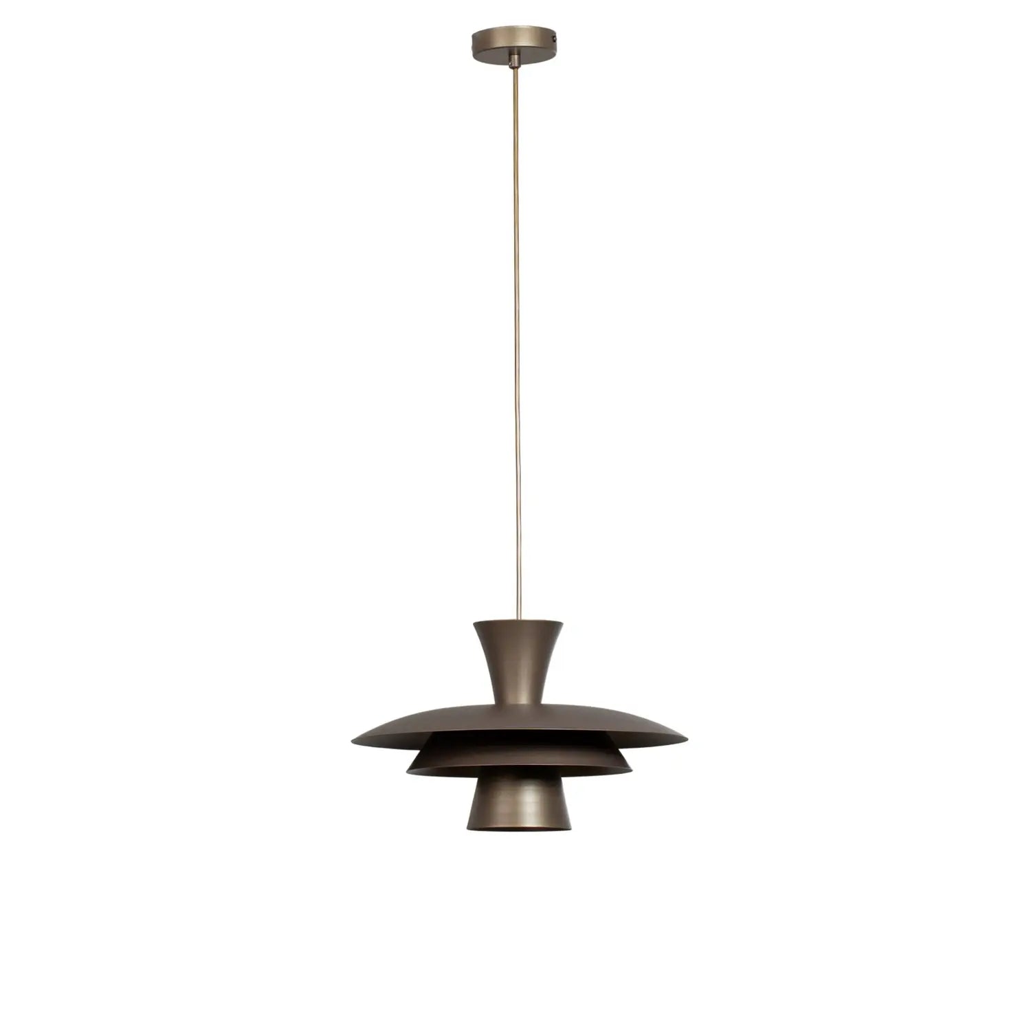 B-Ware Hängeleuchte Plato Pendelleuchte Titan Stahl Lampe E27 Led Wohnzimmer Esszimmer - 5907565944914