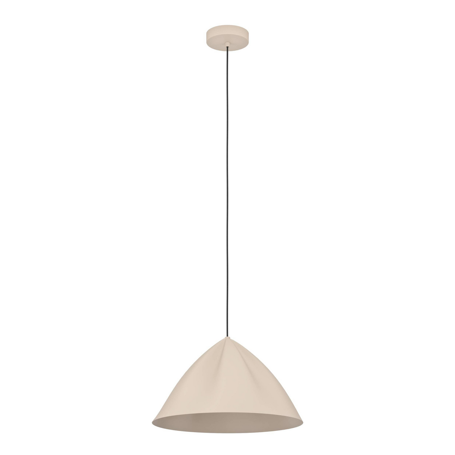 B-Ware Eglo Hängeleuchte Pendelleuchte Podere Sandfarben Stahl ø 42.5 Cm E27 Dimmbar - 9008606274079