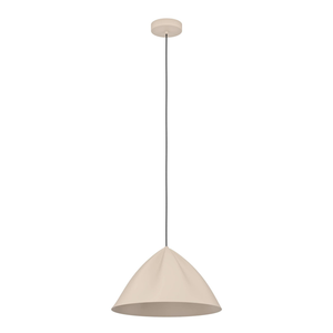 B-Ware Eglo Hängeleuchte Pendelleuchte Podere Sandfarben Stahl ø 42.5 Cm E27 Dimmbar
