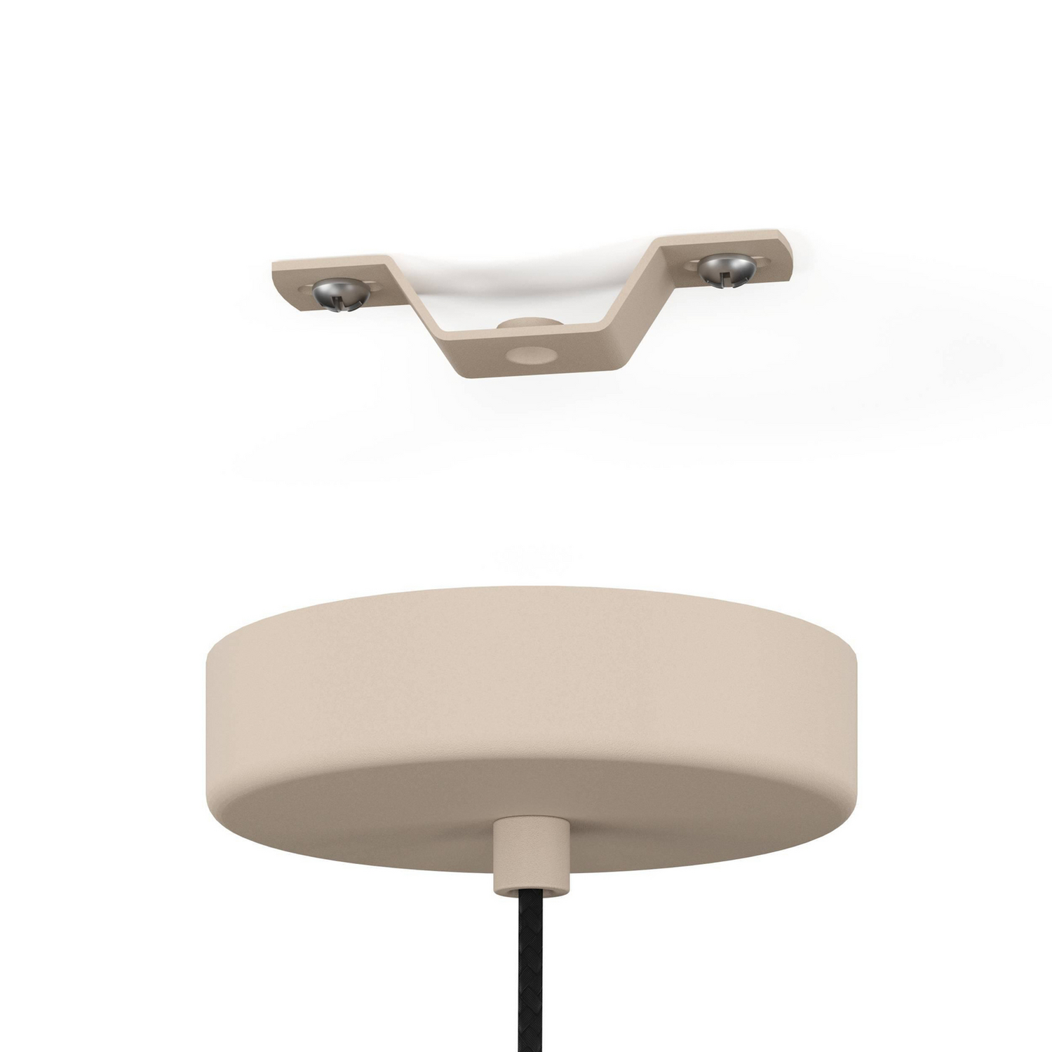 B-Ware Eglo Hängeleuchte Pendelleuchte Podere Sandfarben Stahl ø 42.5 Cm E27 Dimmbar - 9008606274079