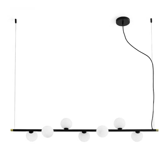 Sforzin Hängeleuchte Hängeleuchte Lampe Leuchte Pomì Waagerecht Siebenflammig B-Ware - 8050612944065