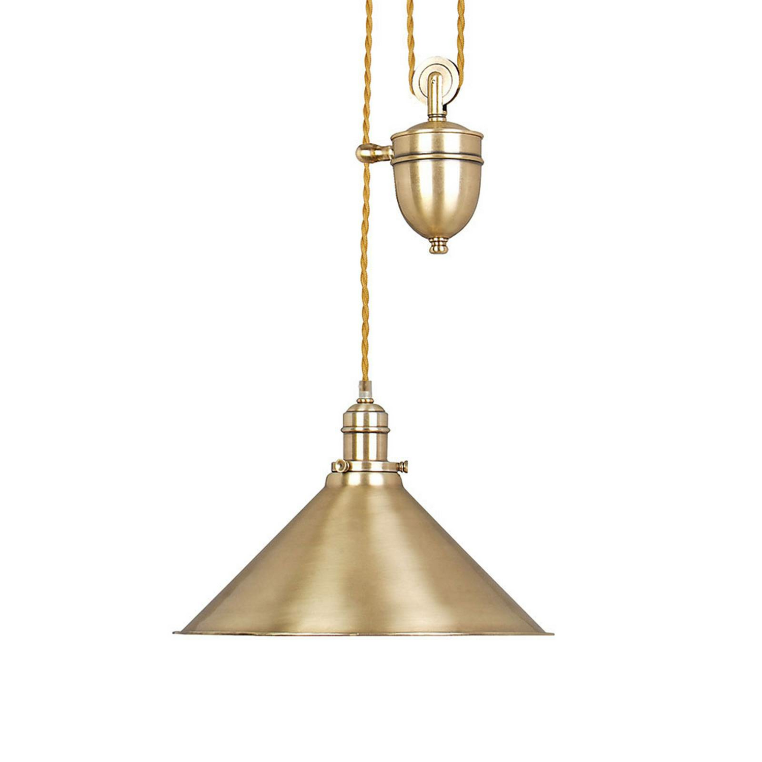 Elstead Hängeleuchte Provence Pendelleucht Deckenlampe Höhenverstellbar Messing B-Ware - 5024005492504