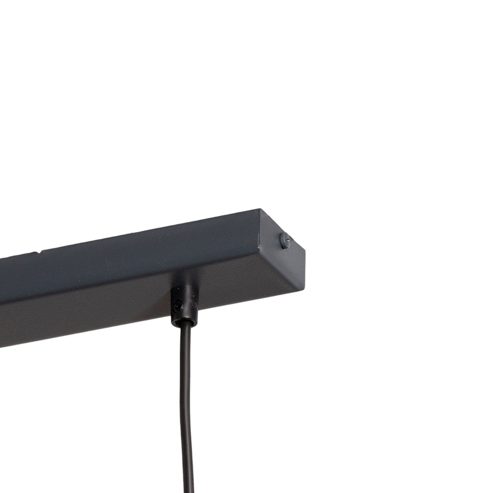 Sigma Hängeleuchte Pendellampe Rif 2 anthrazit Stahl 2flg linear dimmbar E27 - 5902846810667