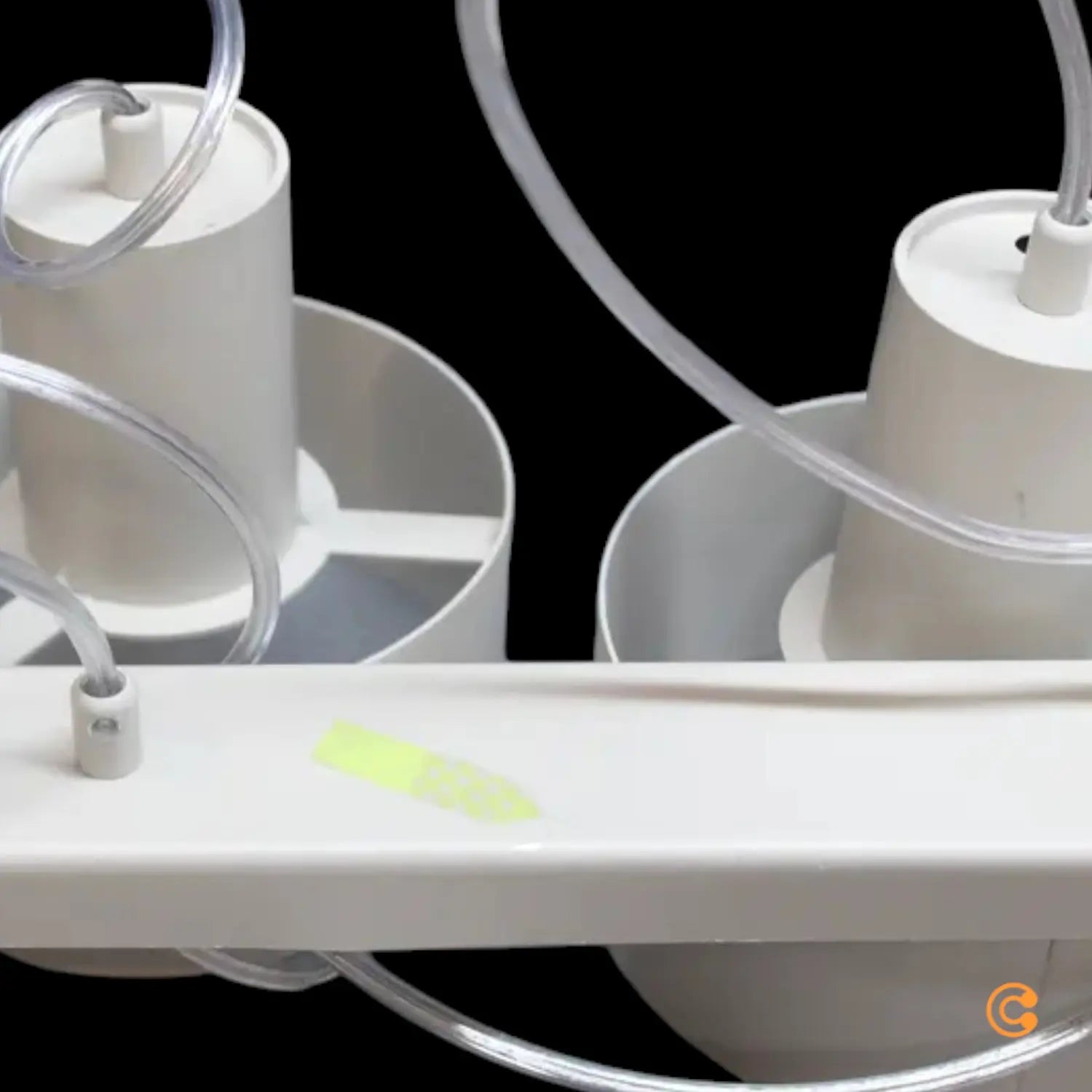 B-Ware Hängeleuchte Rif 3 Hängeleuchte Pendellampe Taupe Linear Stahl Siehe Text/Foto - 5902846810698