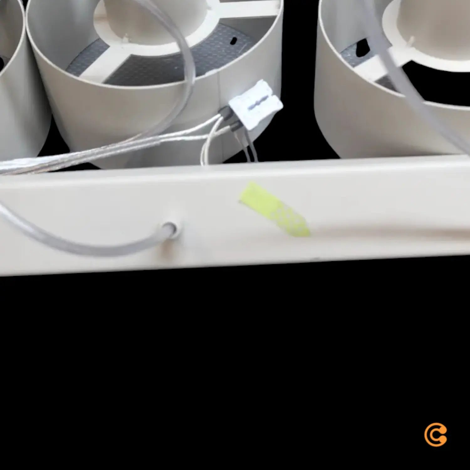 B-Ware Hängeleuchte Rif 3 Hängeleuchte Pendellampe Taupe Linear Stahl Siehe Text/Foto - 5902846810698