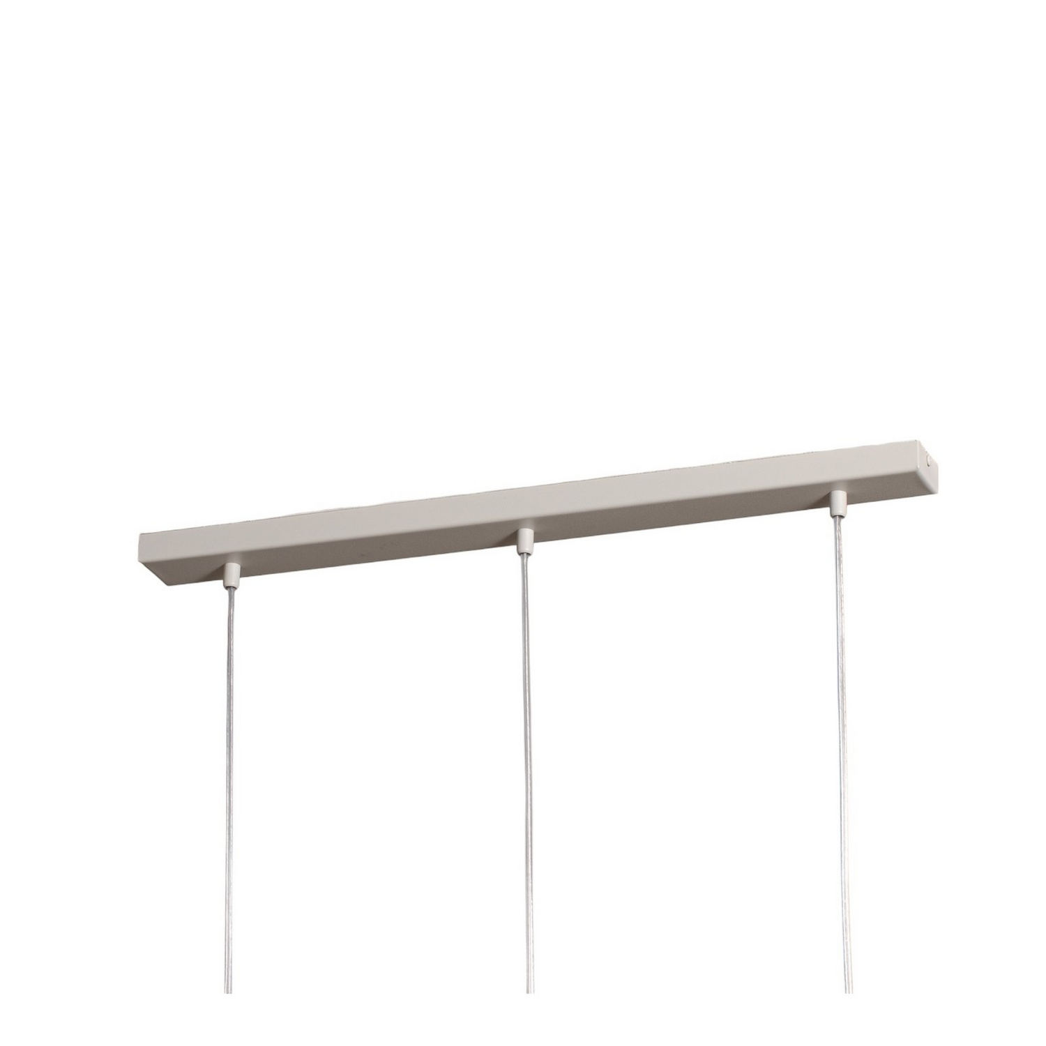 B-Ware Hängeleuchte Rif 3 Hängeleuchte Pendellampe Taupe 3 Flammig Linear Stahl - 5902846810698