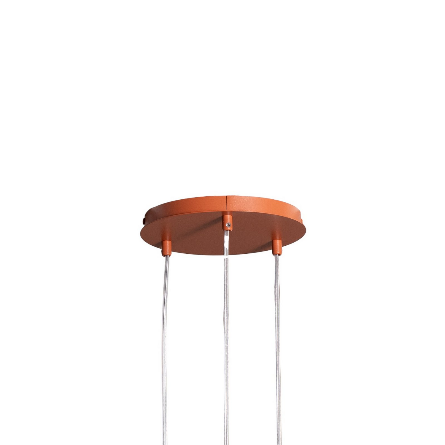 Rif Hängeleuchte Pendelleuchte Deckenlampe Ziegelrot Rund 3 Flammig ø 33 Cm B-Ware - 5902846810735