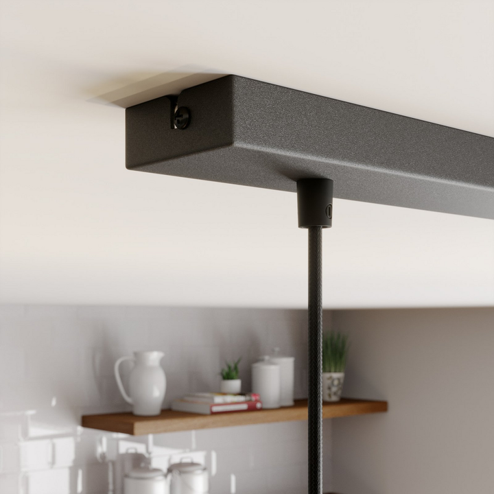 Euluna Hängeleuchte Rif Deckenlampe Lampe Leuchte Linear Schwarz Siehe Text/Foto B-Ware - 5902335264001