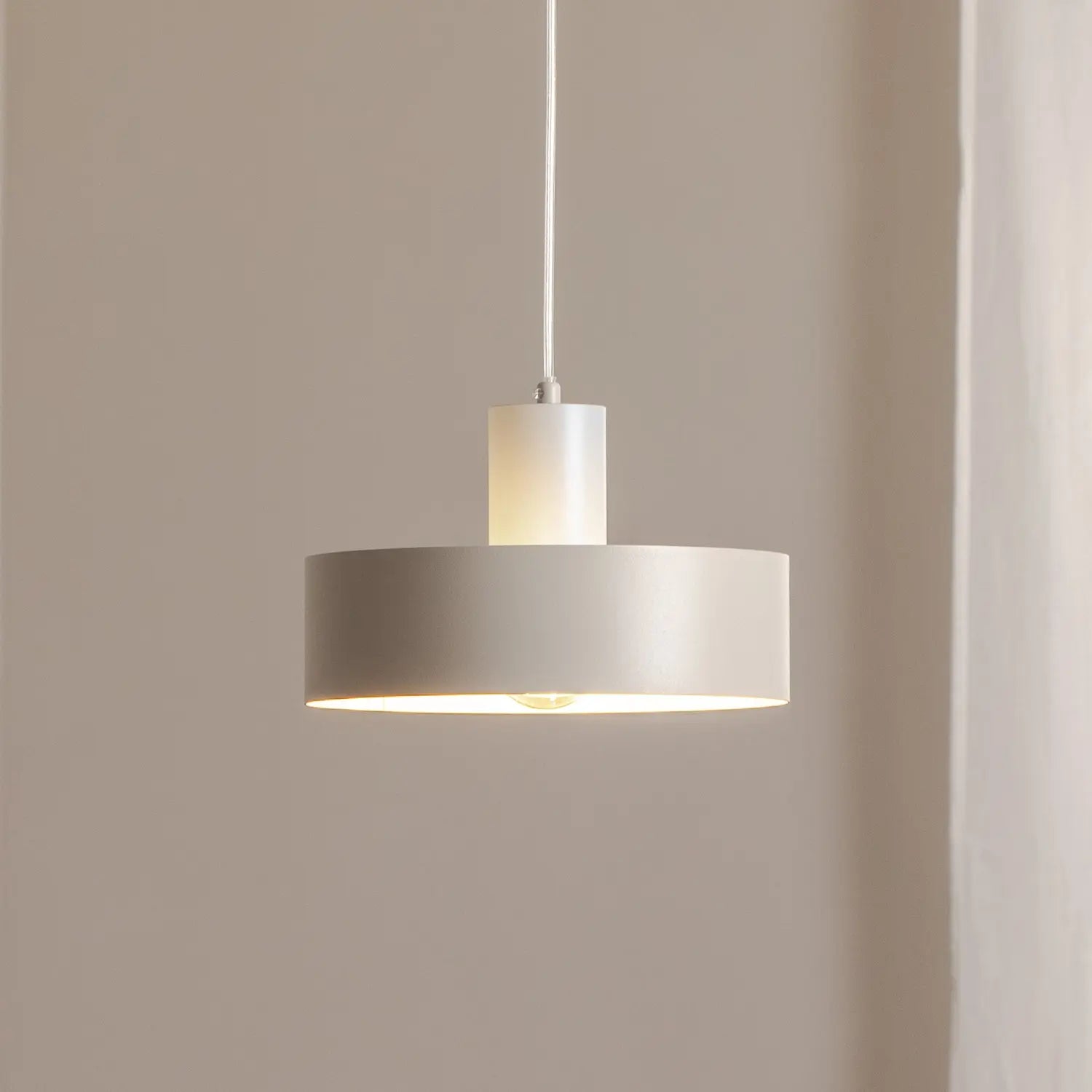 B-Ware Sigma Hängeleuchte Pendelleuchte Lampe Taupe 1 Flammig ø 25 Cm Stahl161 - 5902846810896