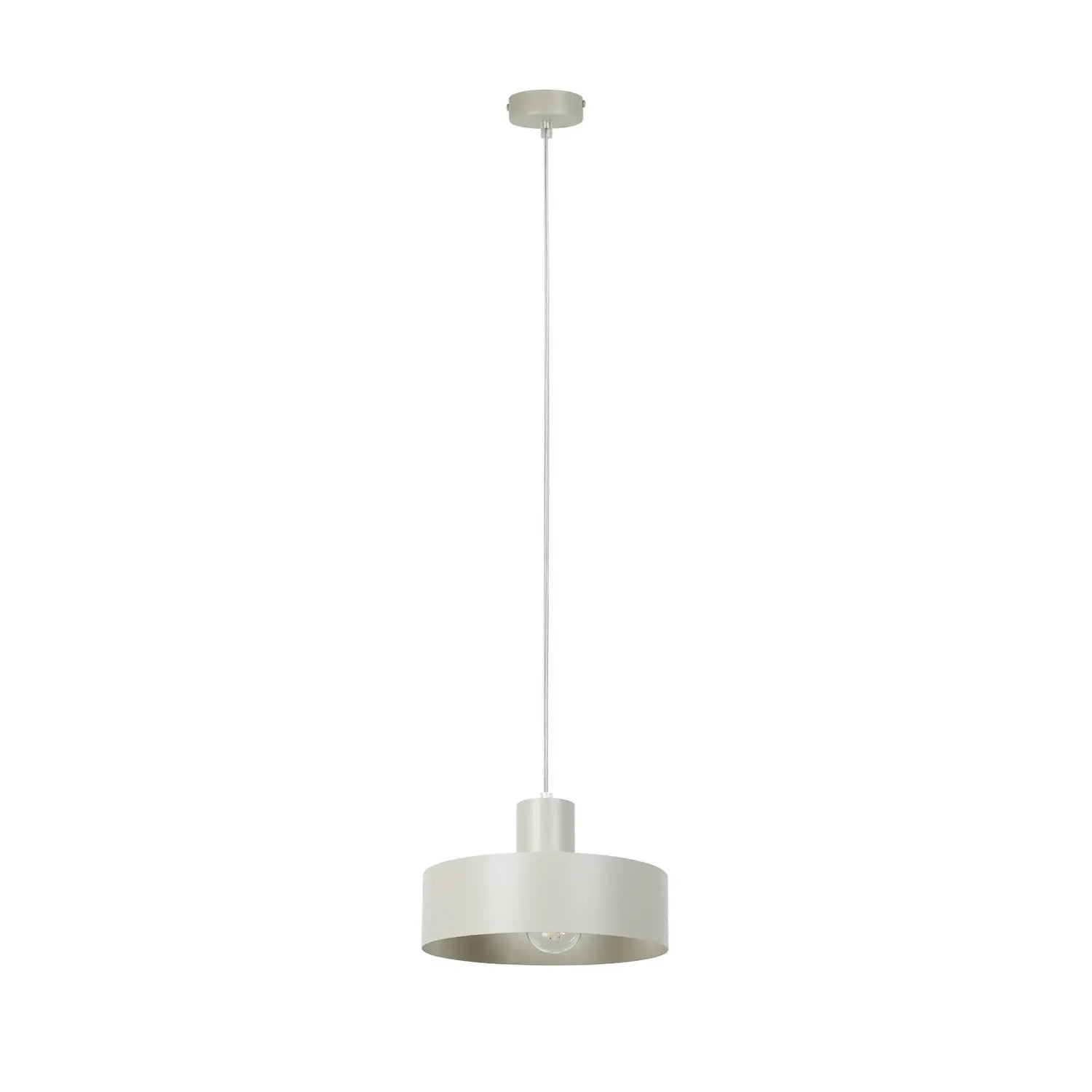 B-Ware Sigma Hängeleuchte Pendelleuchte Lampe Taupe 1 Flammig ø 25 Cm Stahl161 - 5902846810896