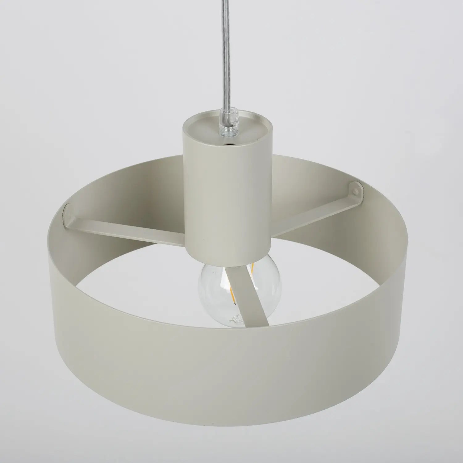 B-Ware Sigma Hängeleuchte Pendelleuchte Lampe Taupe 1 Flammig ø 25 Cm Stahl161 - 5902846810896