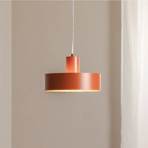 B-Ware Hängeleuchte Rif M Pendelleuchte Lampe Ziegelrot 1 Flammig ø 25 Cm Stahl476