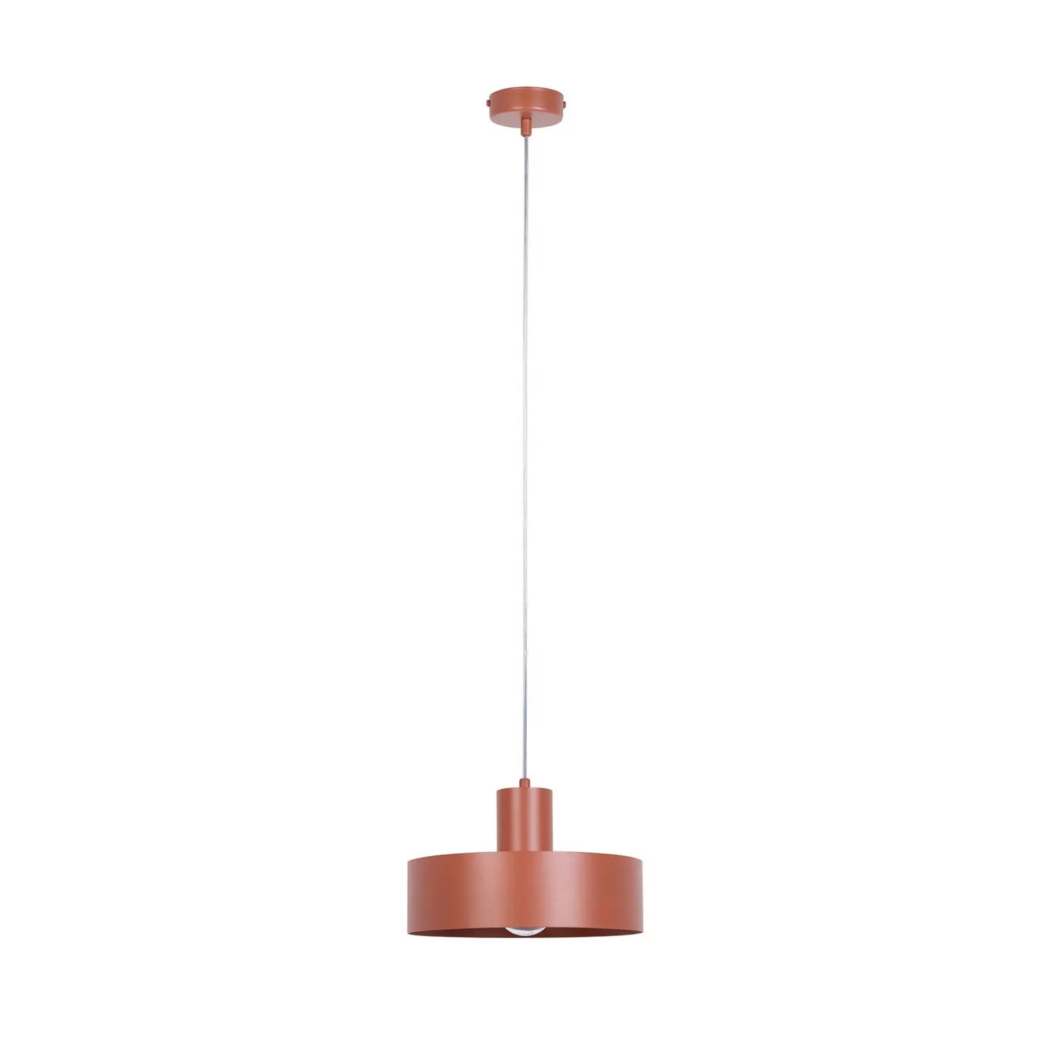B-Ware Hängeleuchte Rif M Pendelleuchte Lampe Ziegelrot 1 Flammig ø 25 Cm Stahl476 - 5902846810872