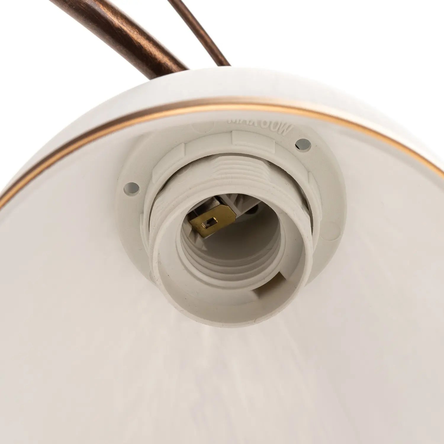 B-Ware Lamkur Hängeleuchte Roma In Weiß Und Braun Dreiflammig Hängelampe Leuchte Lampe - 5907687402903