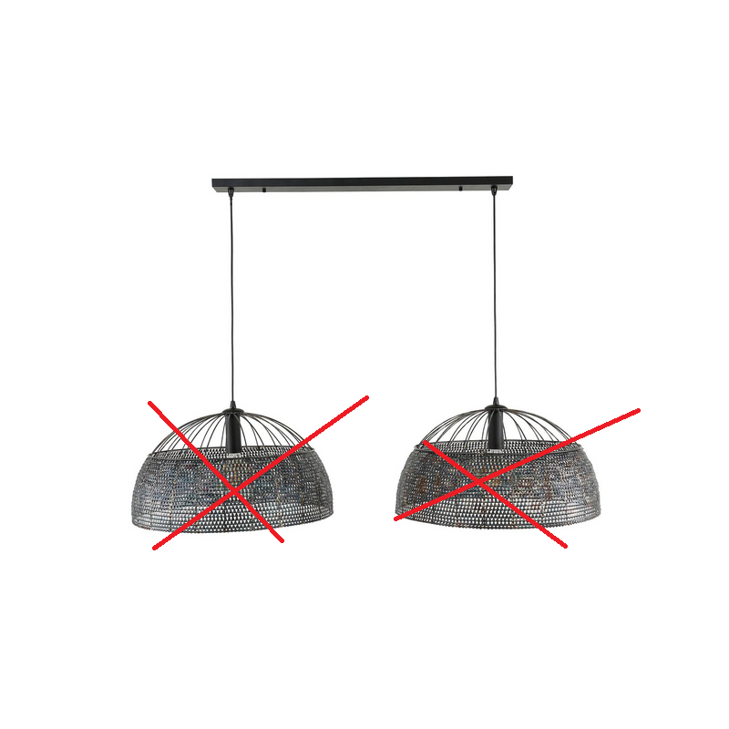 Setengah Hängeleuchte Hängelampe Leuchte Lampe Pendelleuchte SIEHE TEXT/FOTO - 8713244810756