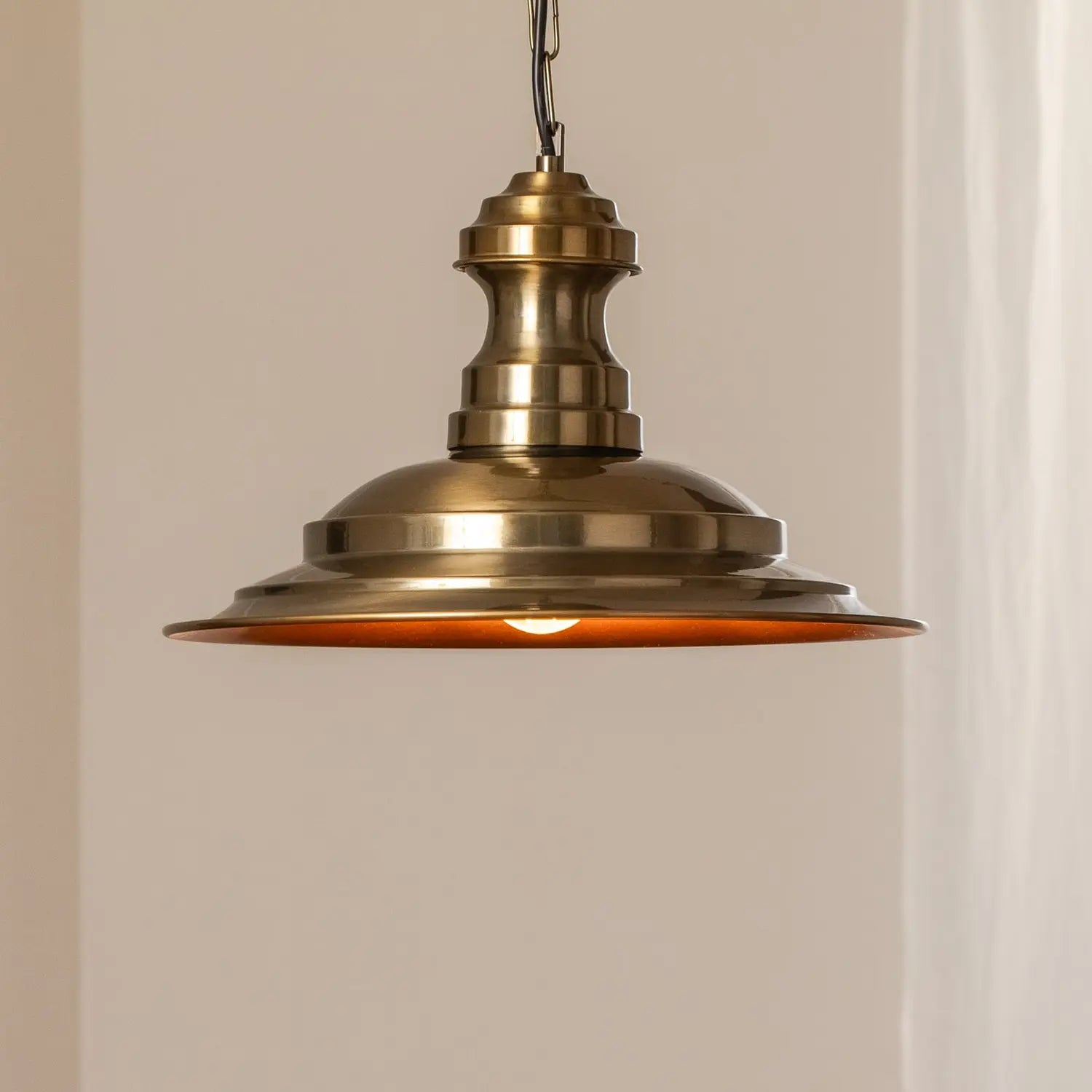 B-Ware Hängeleuchte Pendelleuchte Sivani Leuchte Gold Antik Metall Esszimmer Wohnzimmer - 8681875637847