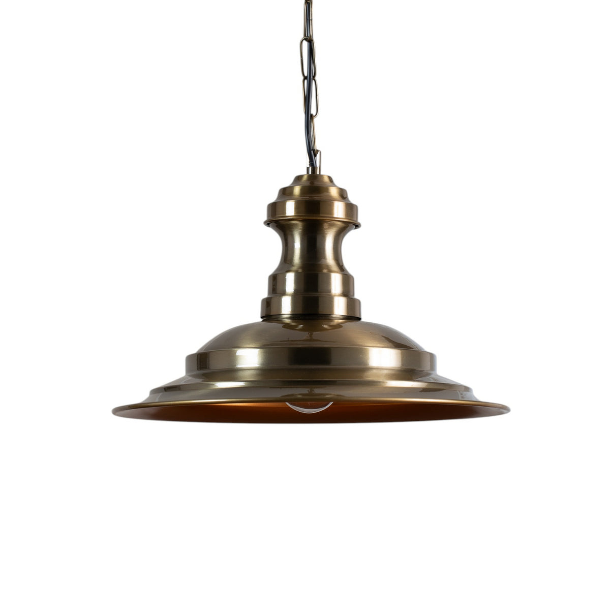 Hängeleuchte Pendelleuchte Sivani Leuchte gold antik Metall Esszimmer Wohnzimmer - 8681875637847
