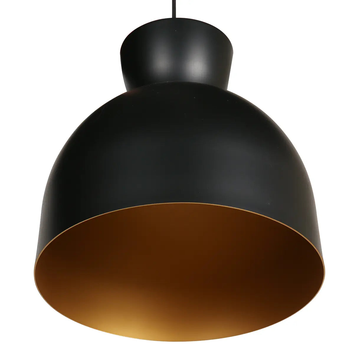 B-Ware Hängeleuchte Pendelleuchte Skandina Lampe E27 Led Schwarz Metall ø 35,5 Cm - 8712746171808