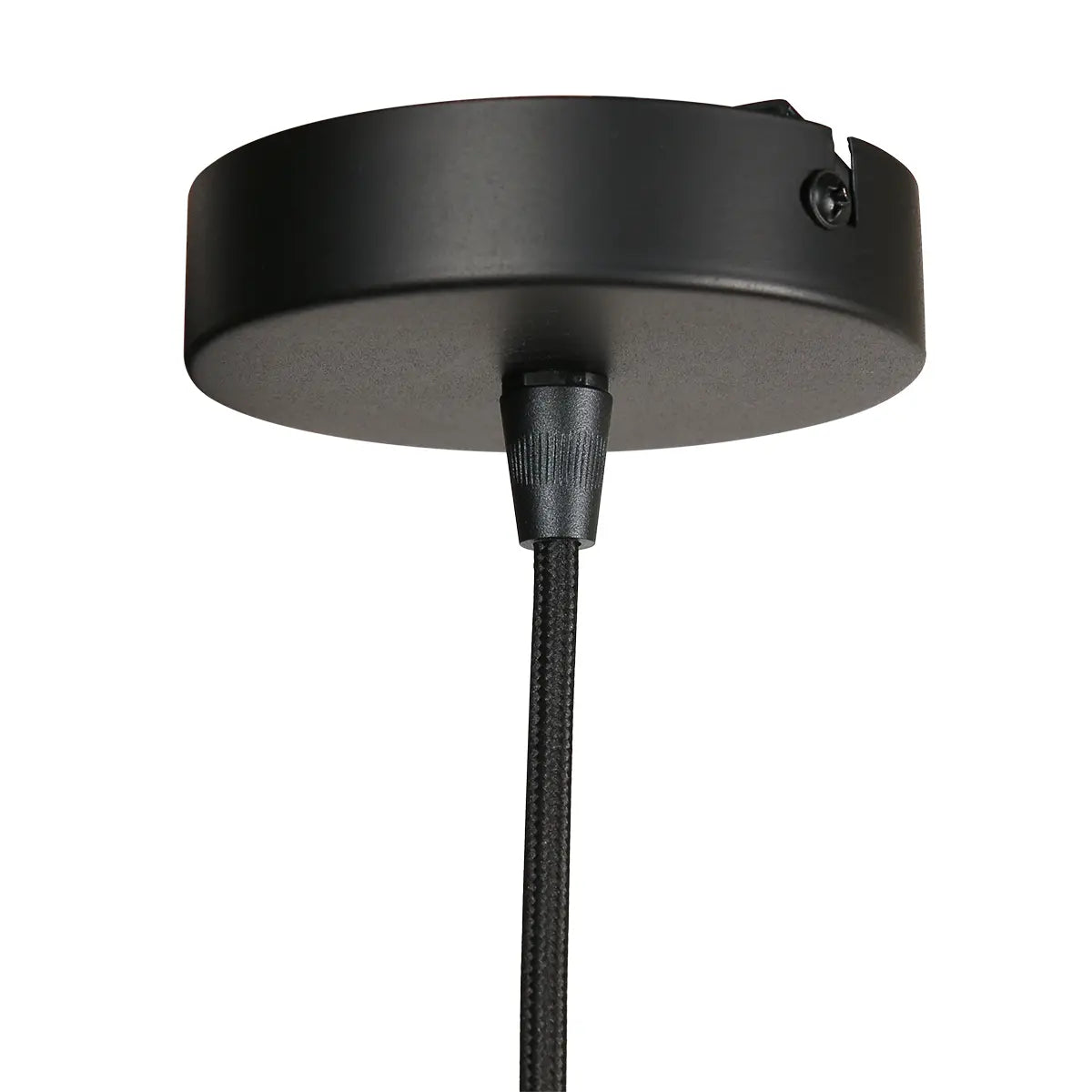 B-Ware Hängeleuchte Pendelleuchte Skandina Lampe E27 Led Schwarz Metall ø 35,5 Cm - 8712746171808