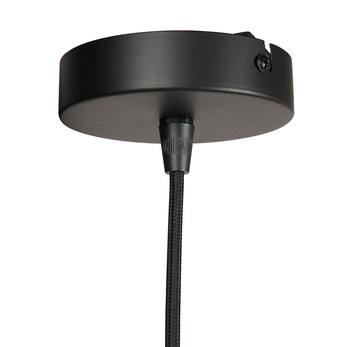 Hängeleuchte Pendelleuchte Skandina Lampe E27 LED schwarz Metall Ø 35,5 cm - 8712746171808