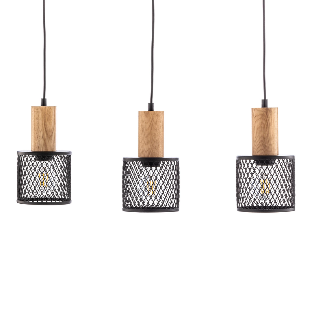 Hängeleuchte Sobresa Mit Gitterschirm Dreiflammig Deckenlampe Deckenleuchte Spot B-Ware - 5902693785606