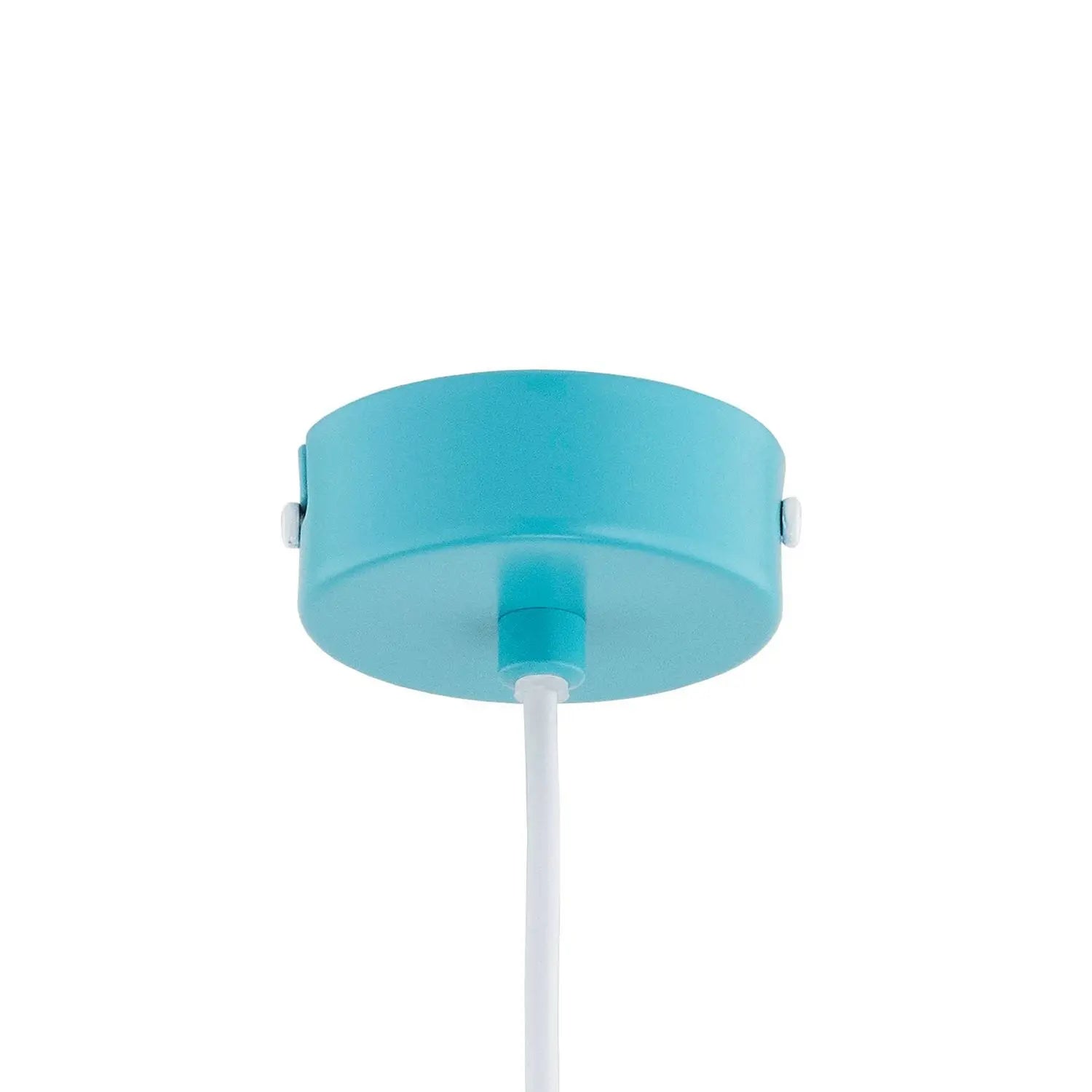 B-Ware Hängeleuchte Pendelleuchte Solo Gem Hellblau Metall ø 23 Cm E27 Led Leuchte - 5900458503373
