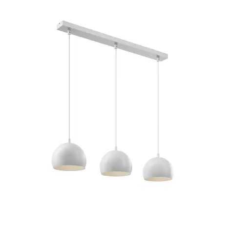 B-Ware Luminex Hängeleuchte Sool Weiß Pendelleuchte Deckenlicht Lampe 3 Flammig E27 Led - 6111116