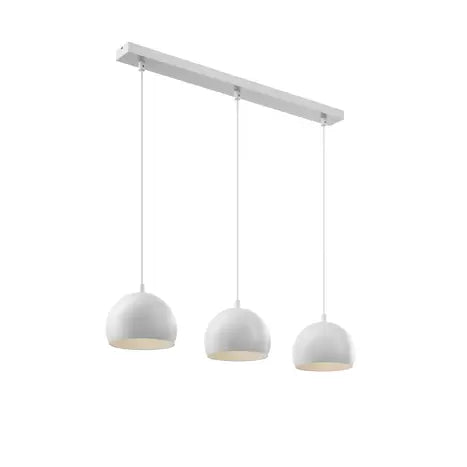 Luminex Hängeleuchte Sool weiß Pendelleuchte Deckenlicht Lampe 3-flammig E27 LED - 6111116