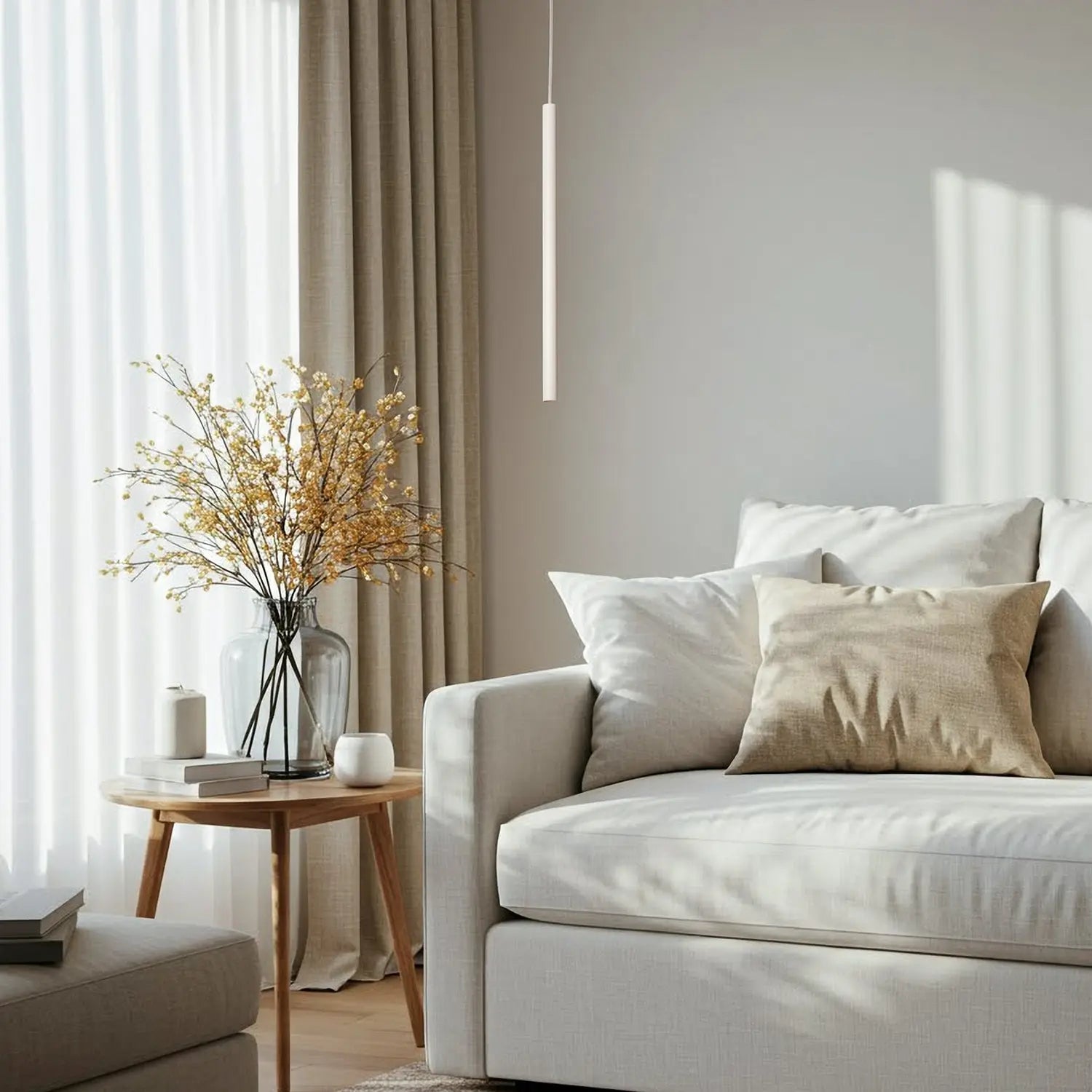 B-Ware Sigma Hängeleuchte Pendelleuchte Sopel 1 Taupe 1 Flammig Stahl G9 ø 5 Cm793 - 5902846811169