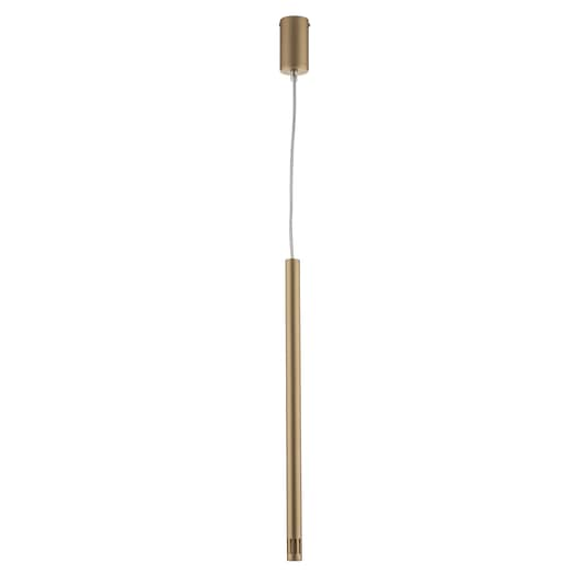 Euluna Hängeleuchte Deckenlampe Deko Pendelleuchte G9 Sopel Laser 1 Flammig Gold B-Ware