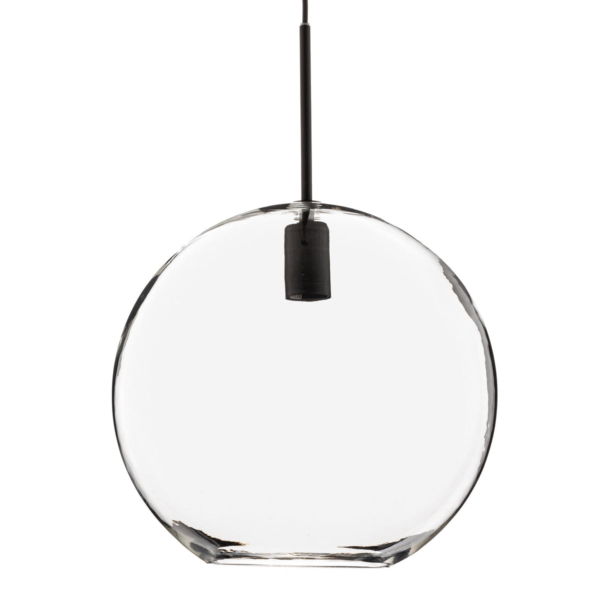 Hängeleuchte Sphere XL Nowodvorski mit Glasschirm transparent schwarz 40W E27 - 5903139784696