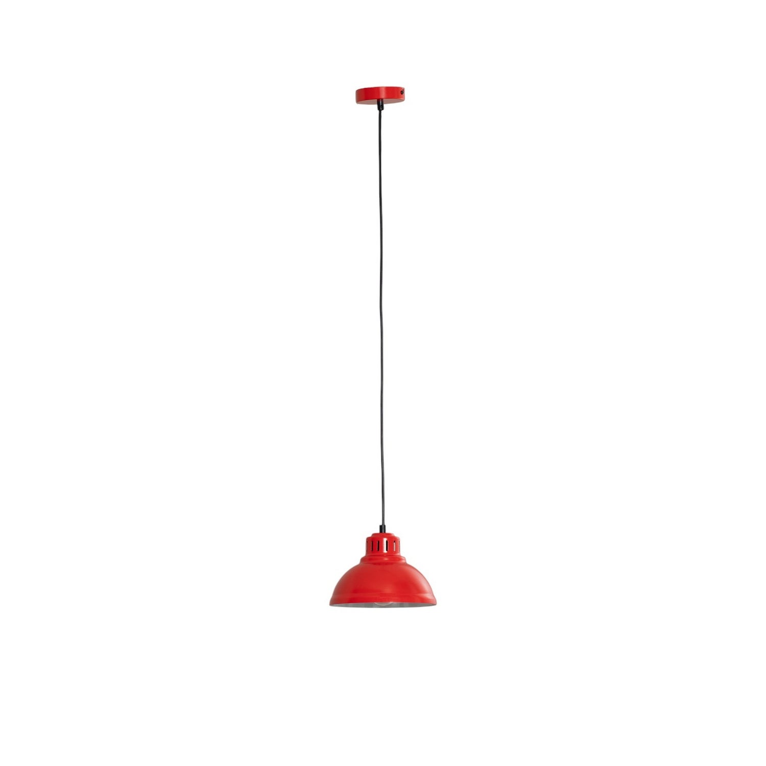 B-Ware Hängeleuchte Sven Pendelleuchte Rot Stahl E27 Led Leuchte Lampe Esszimmer Küche - 5907565992243