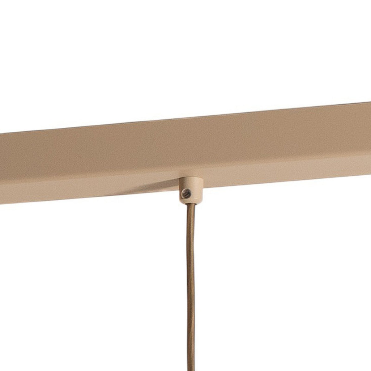 Sven Hängeleuchte Pendelleuchte Deckenleuchte 4-flammig beige Stahl Lampe Spot - 5907565988932