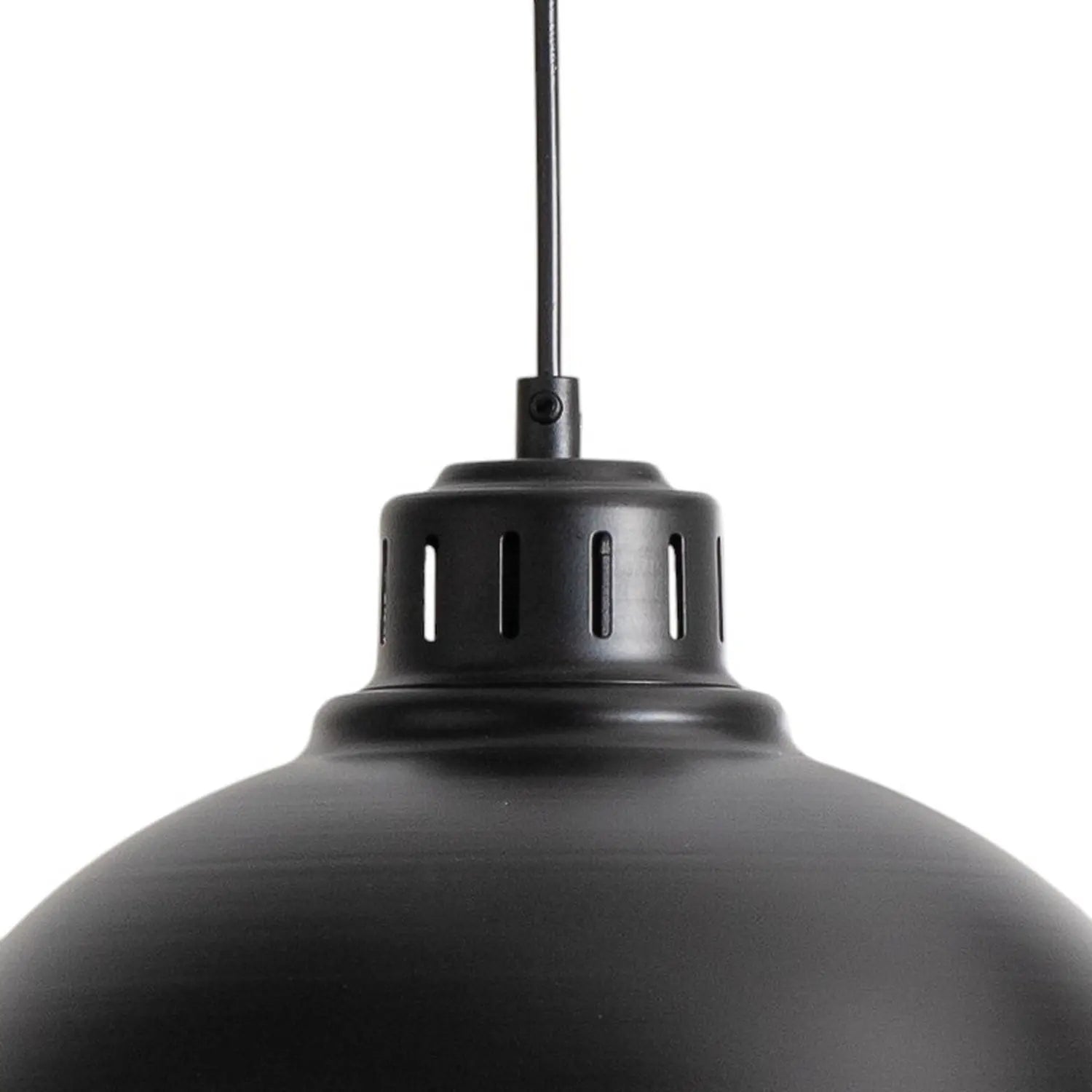 B-Ware Hängeleuchte Pendelleuchte Sven Big Schwarz Stahl E27 Lampe Leuchte Esszimmer - 5907565990416