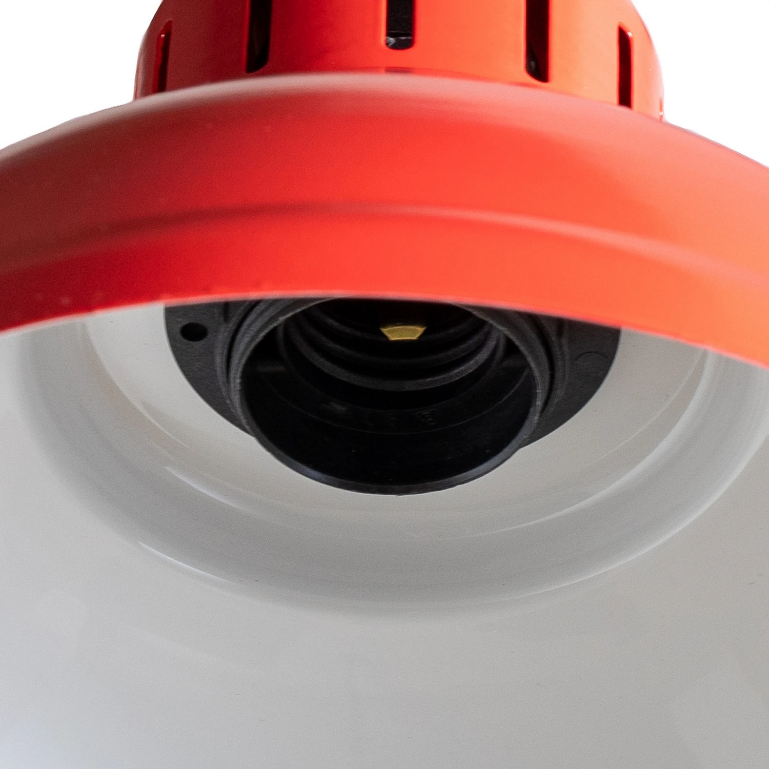 Luminex Hängeleuchte Sven Dreiflammig Rot Stahl E27 Deckenlampe Lampe Leuchte B-Ware - 5907565992274