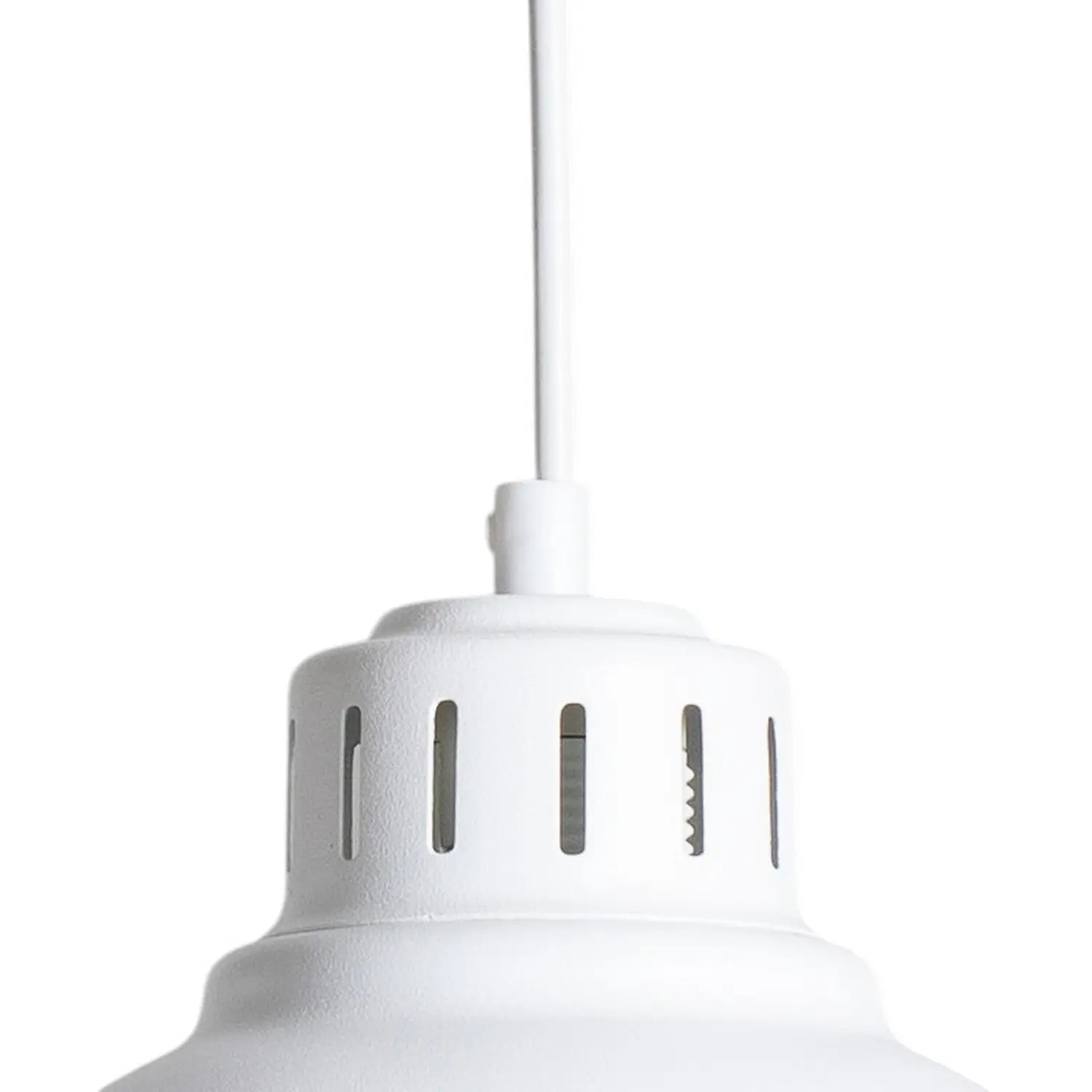 B-Ware Luminex Hängeleuchte Pendelleuchte Sven Hauptleuchte Dreiflammig Weiß Stahl 586 - 5907565990775