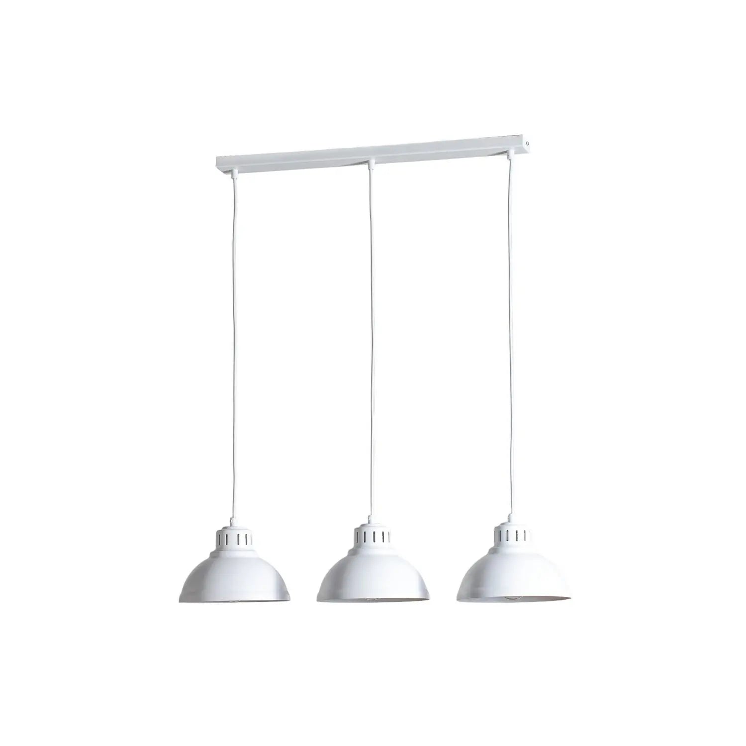 B-Ware Luminex Hängeleuchte Pendelleuchte Sven Hauptleuchte Dreiflammig Weiß Stahl E27 - 5907565990775