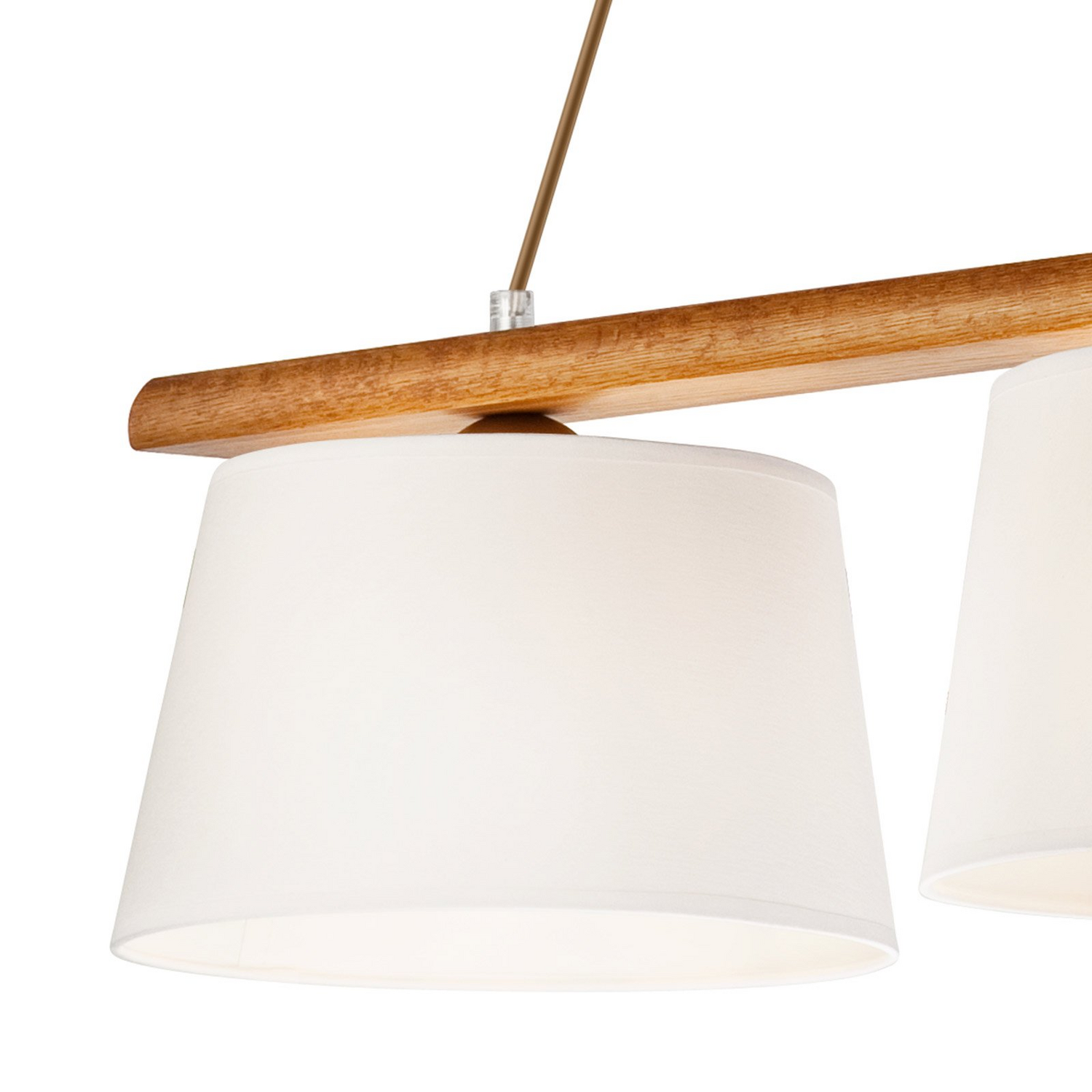 B-Ware Euluna Hängeleuchte Sweden Hängelampe Deckenlampe E27 Dreiflammig Eiche Rustikal - 5907687435222