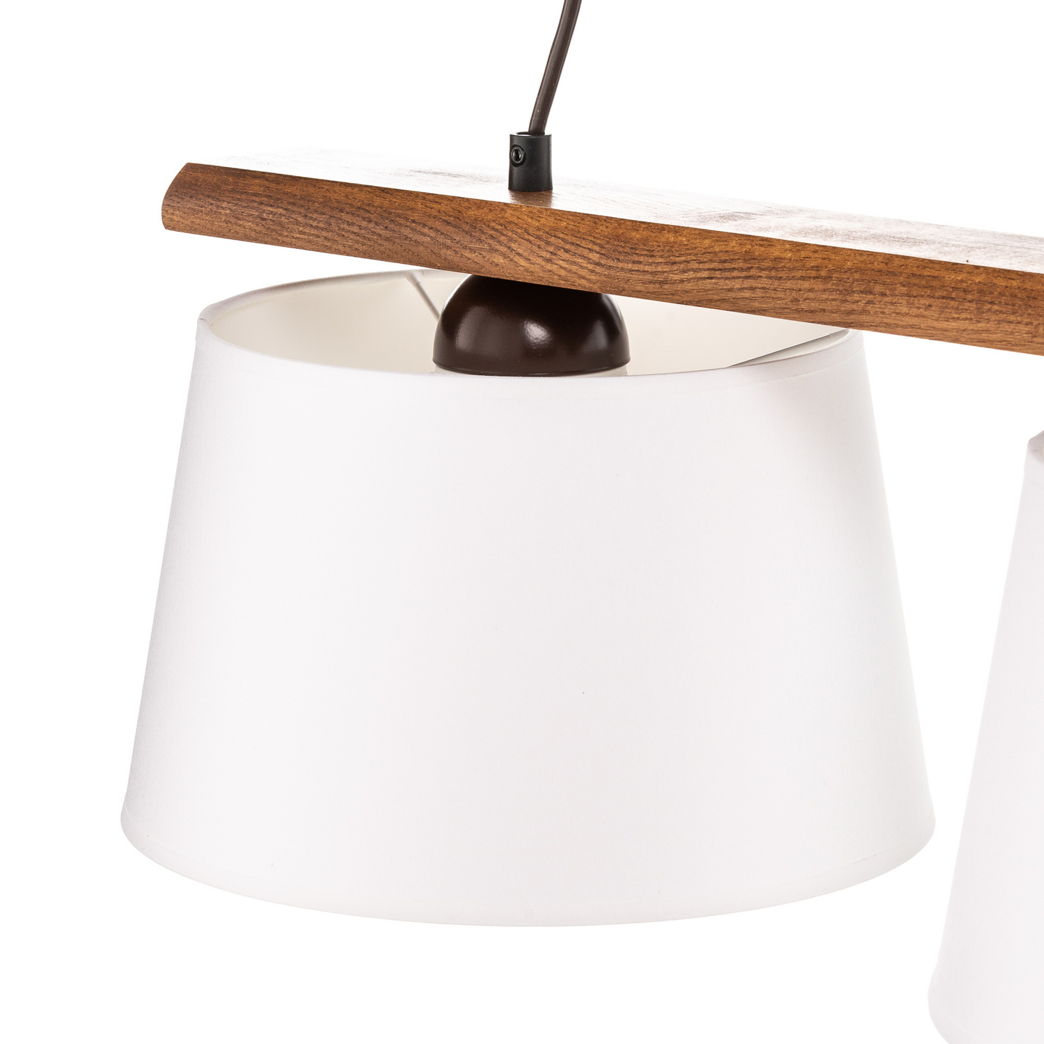 B-Ware Euluna Hängeleuchte Sweden Hängeleuchte Lampe Dreiflammig E27 Nussbaum Eiche644 - 5907687435185