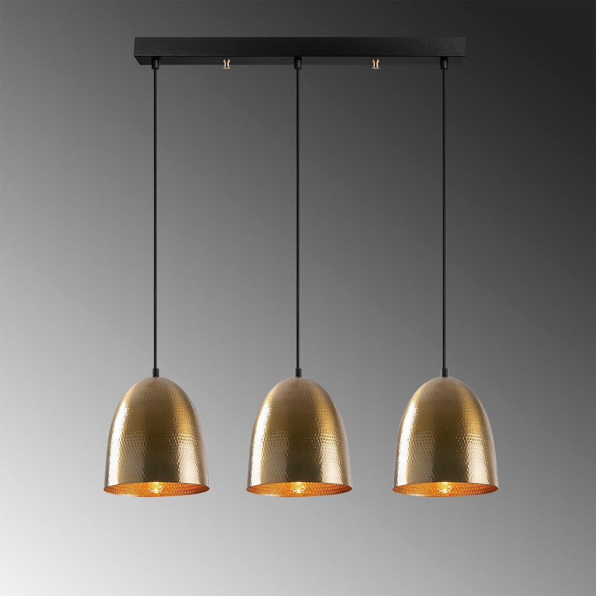 Hängeleuchte Tattoo 6172 goldantik Metall 3-flammig lang Deckenlampe Lampe S50 - 8682870090255
