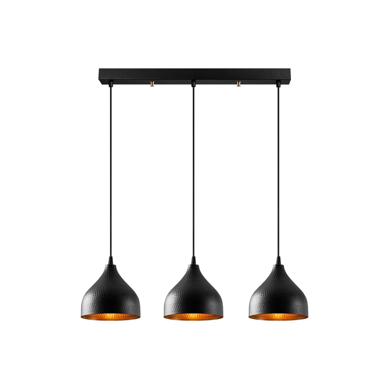 B-Ware Hängeleuchte Tattoo 6211 Linear Schwarz/Gold Hängelampe Lampe Leuchte Spot E27 - 8682870090415