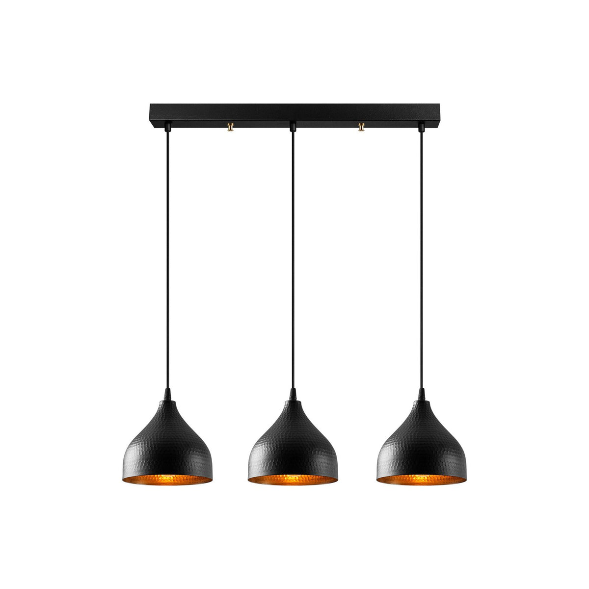 Hängeleuchte Tattoo 6211 linear schwarz/gold Hängelampe Lampe Leuchte Spot E27 - 8682870090415